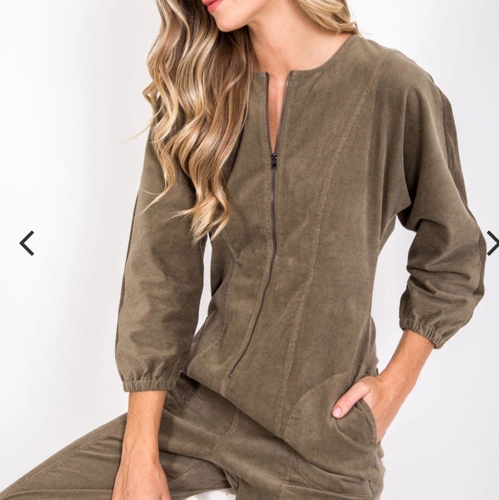 Modern vintage Corduroy Jumpsuit